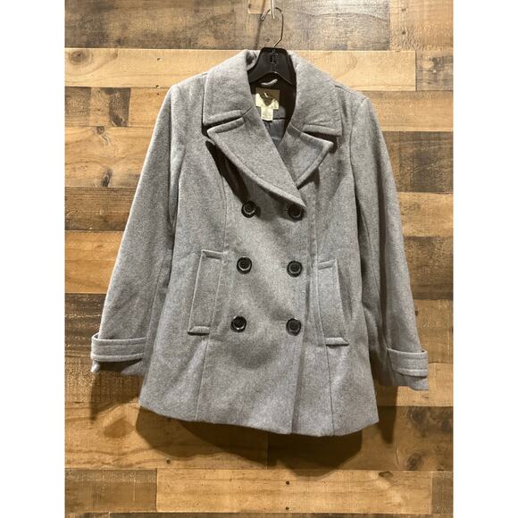 St. John’s Bay Peacoat Jacket – Women’s Petite Small – Wool Blend - Picture 2 of 8